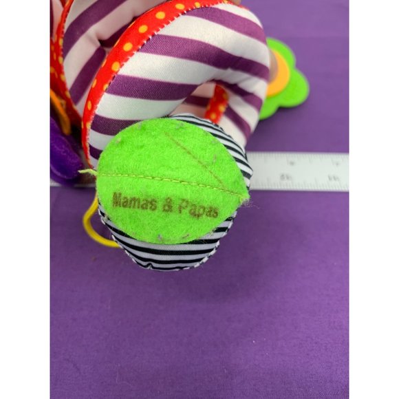 Mama and Papa’s Curly Activity Toy Baby Car Seat Teether Rattles - Picture 7 of 8